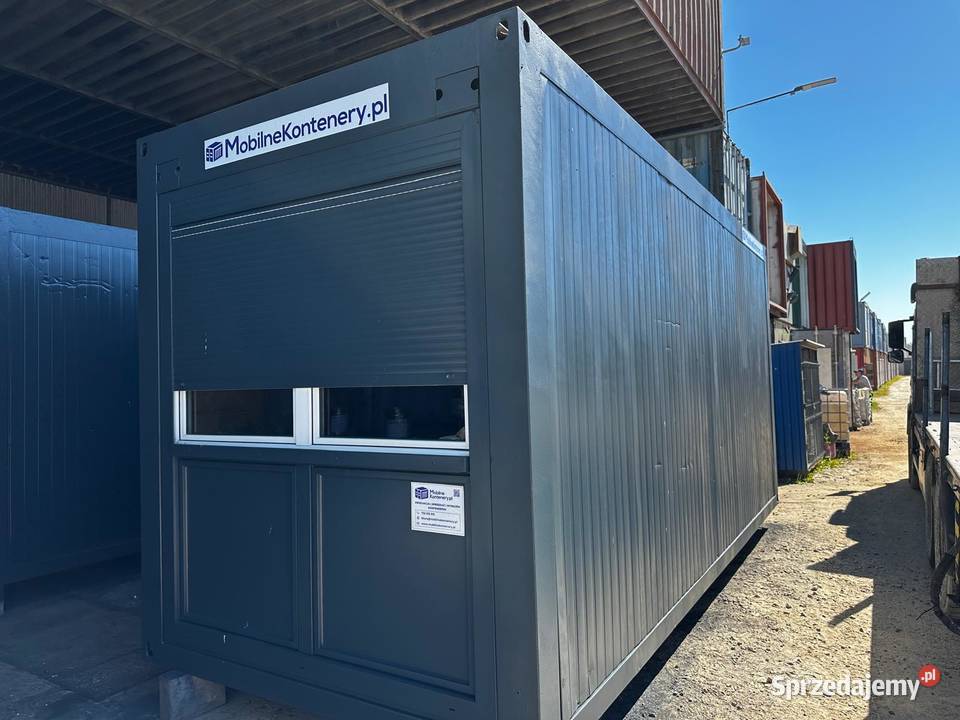 KONTENER BIUROWY SOCJALNY SZATNIA 256 Wrocław