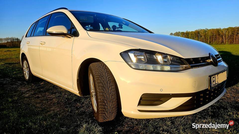 Volkswagen Golf VII 16 TDI 115 2018 Salon Polska Rok produkcji 2018 łódzkie