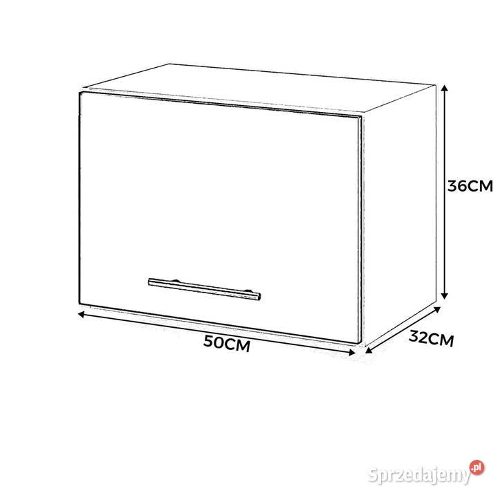 Szafka Kuchenna Wisząca Okapowa Modulowa 50 50cm Kuchenne Elbląg sprzedam