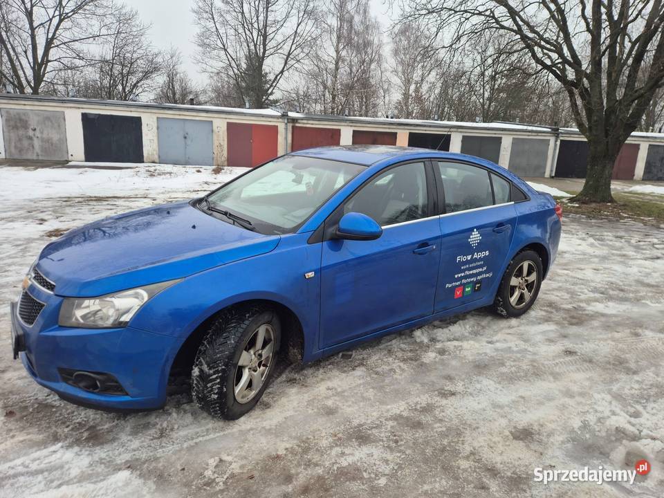 Chevrolet Cruze 18 LPG welurowa tapicerka Zgierz sprzedam