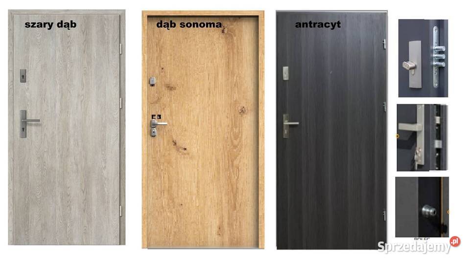 Drzwi wejsciowe do mieszkan i domow Dom i Ogród Łódź