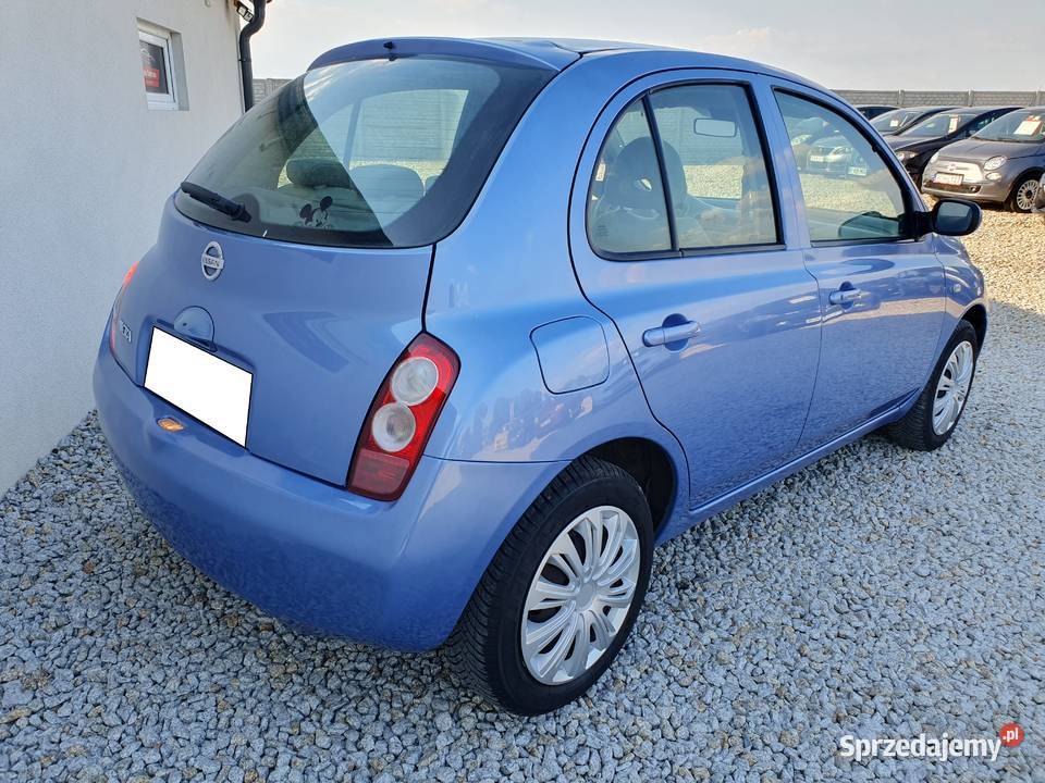 NISSAN MICRA 2004r 14benzyna Margonin