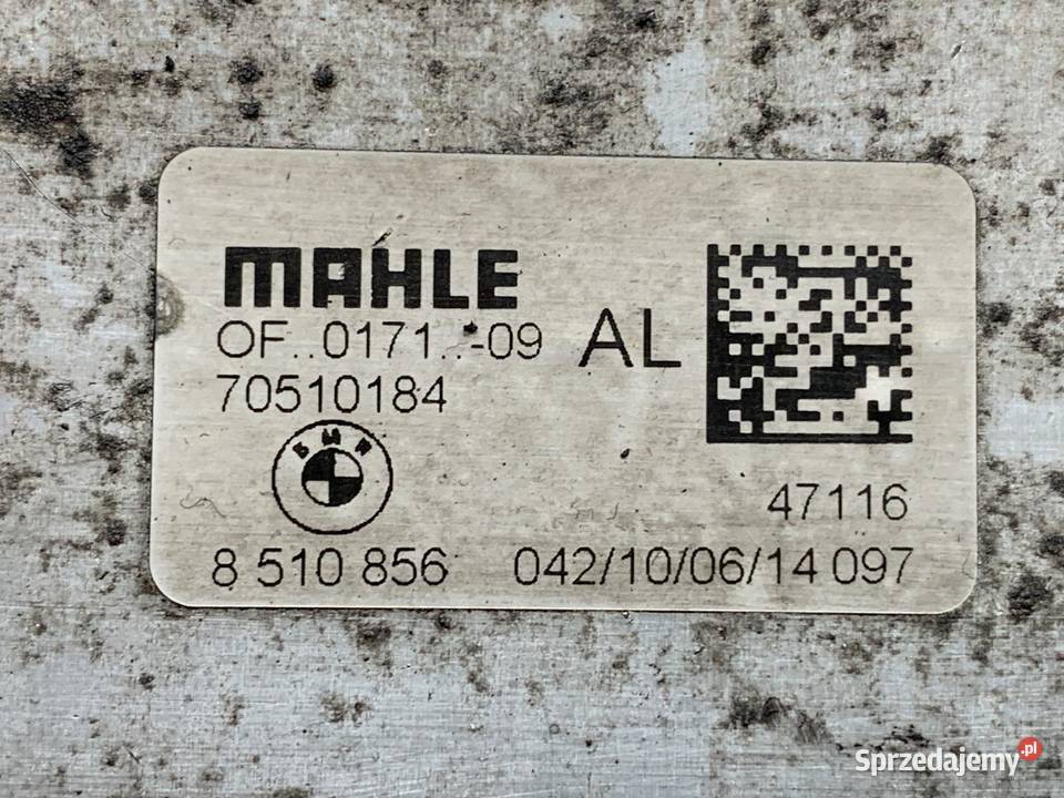 CHŁODNICA OLEJU SKRZYNI BMW F16 8510856 30 258
