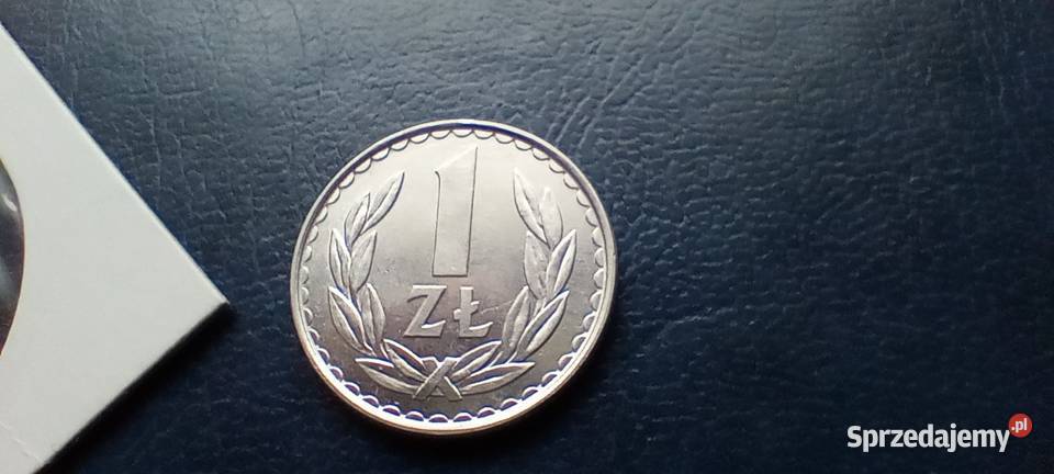 Stare monety 1 złoty 1982 PRL Polska cudo Lesko