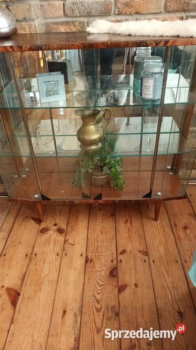 Witryna prl fornir retro Pozostałe Gdańsk