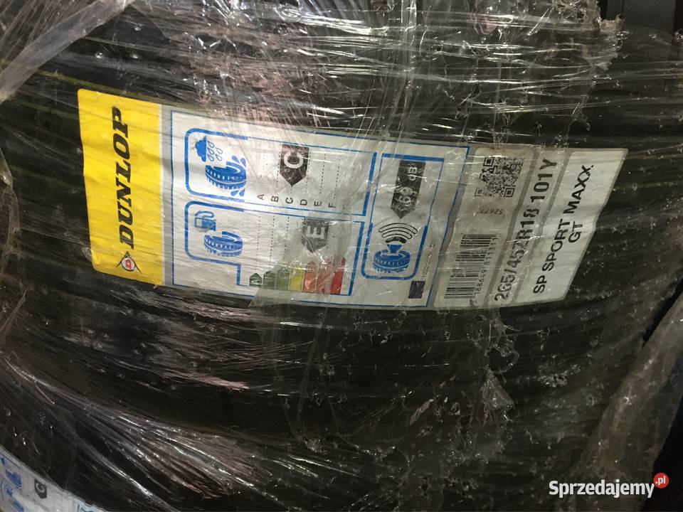 Dunlop 26545ZR 18 101Y SP SPORT MAXX GT Radomyśl Wielki sprzedam