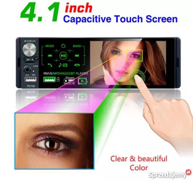 Radio Samochodowe 1 Din Bluetooth Pilot Na śląskie Częstochowa