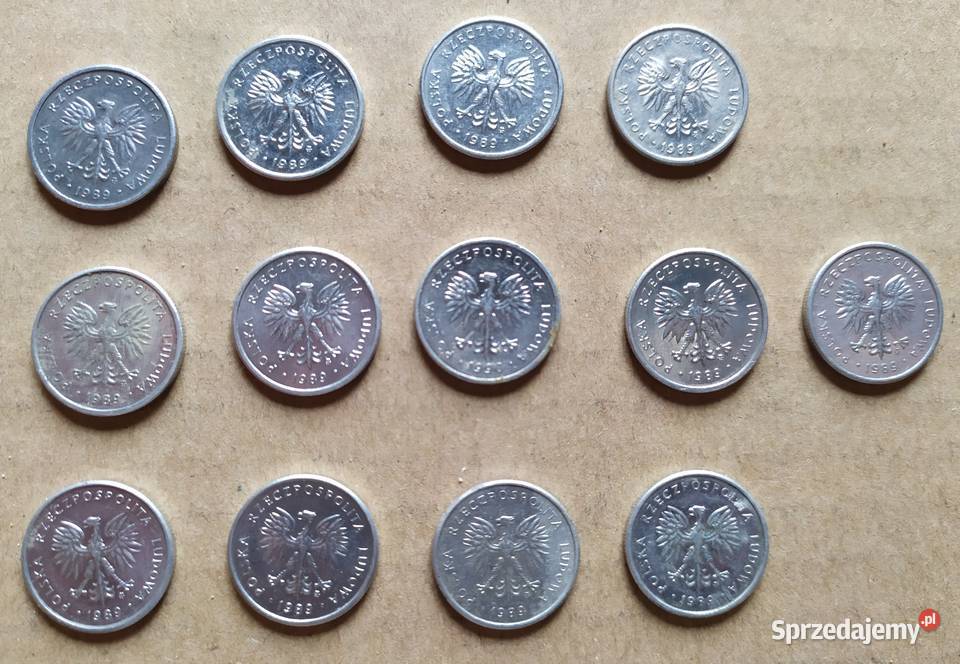 2 x 13 sztuk aluminium PRL OBIEGÓWKI PRL Łódź