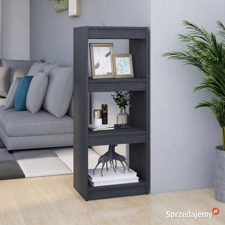 Regał na książkiprzegroda szary 40x30x1035 mazowieckie Warszawa