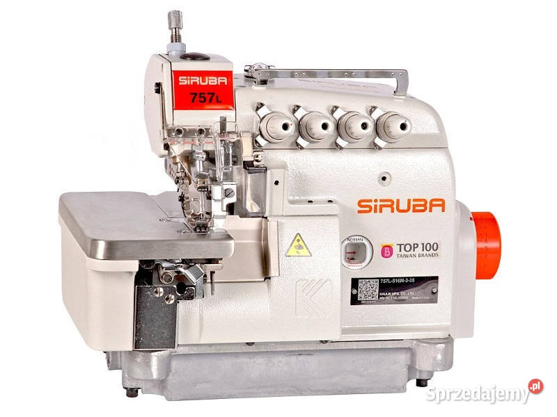 SIRUBA 757L516X356 OVERLOCK 5NITKOWY DO Rzeszów