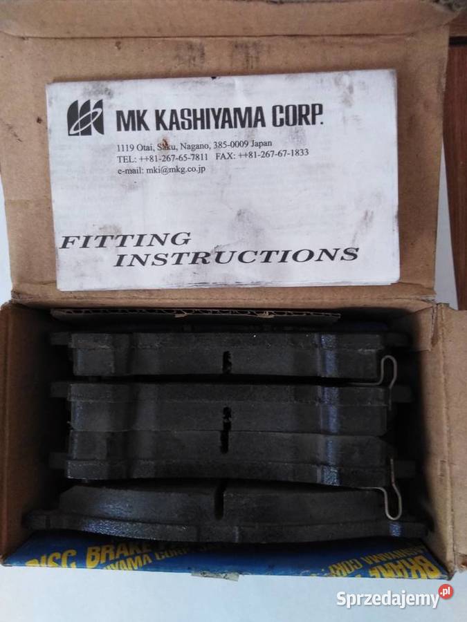 Klocki hamulcowe przód Mazda 626 323 Xedos 6 MX6 osobowe lubelskie Lublin