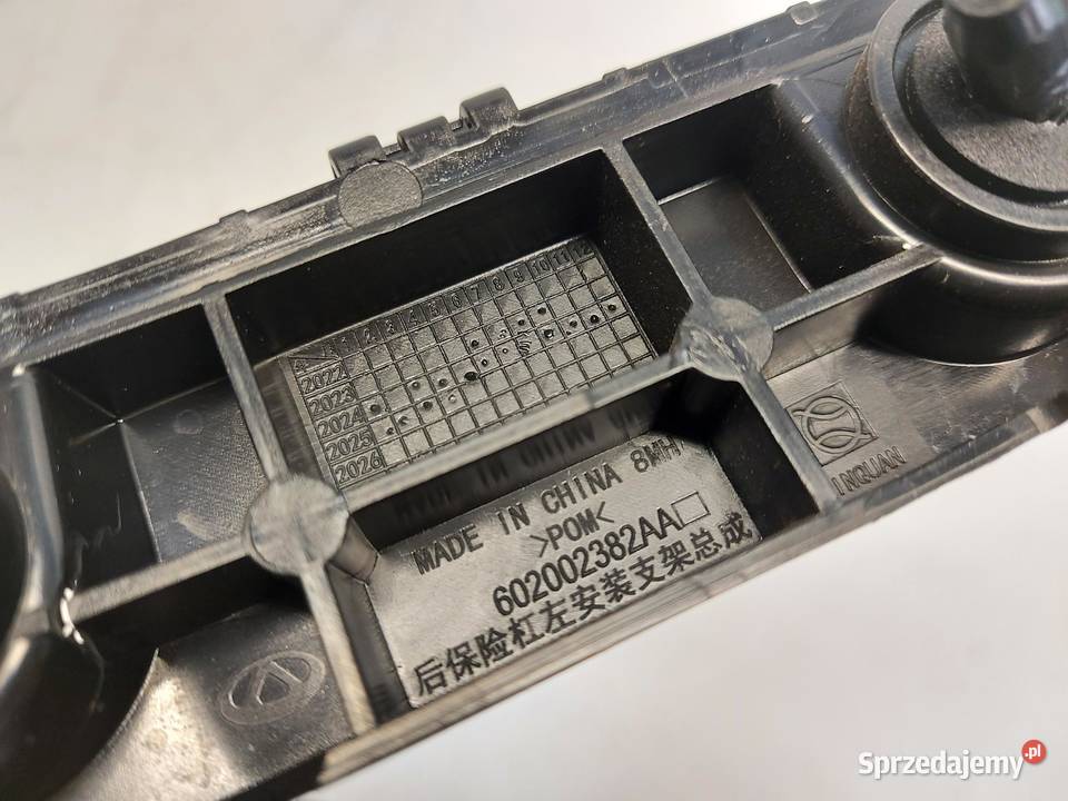 Jaecoo 7 PHEV 2025r mocowanie ślizg zderzaka sprzedam