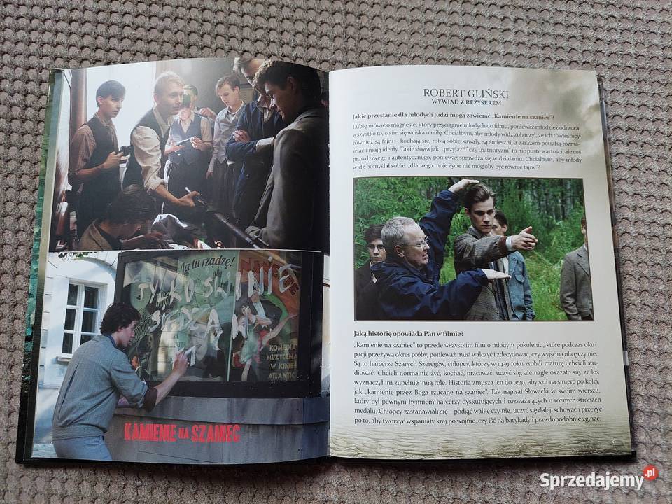 Kamienie na szaniec film Roberta Glińskiego Filmy małopolskie Kraków sprzedam
