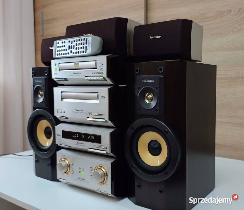 Wieża Technics hdv600 z DVD Produkcji Japońskiej Ostrzeszów