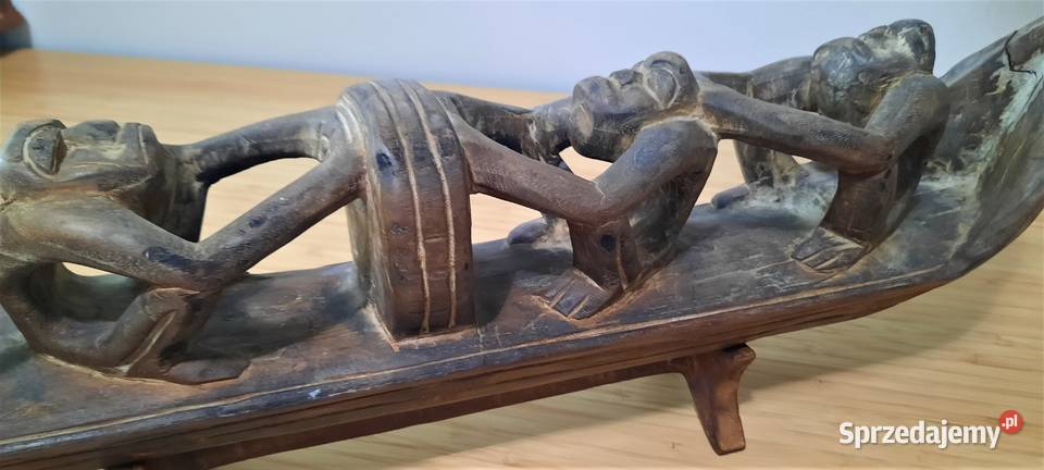 Ozdoba drewniana z Bali Wioślarze mazowieckie Warszawa