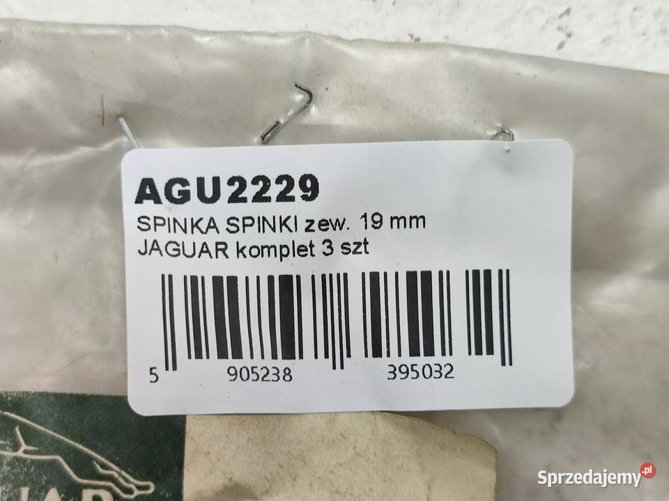 SPINKI WYKOŃCZENIE WNĘTRZA 19mm 3 JAGUAR XJS sprzedam