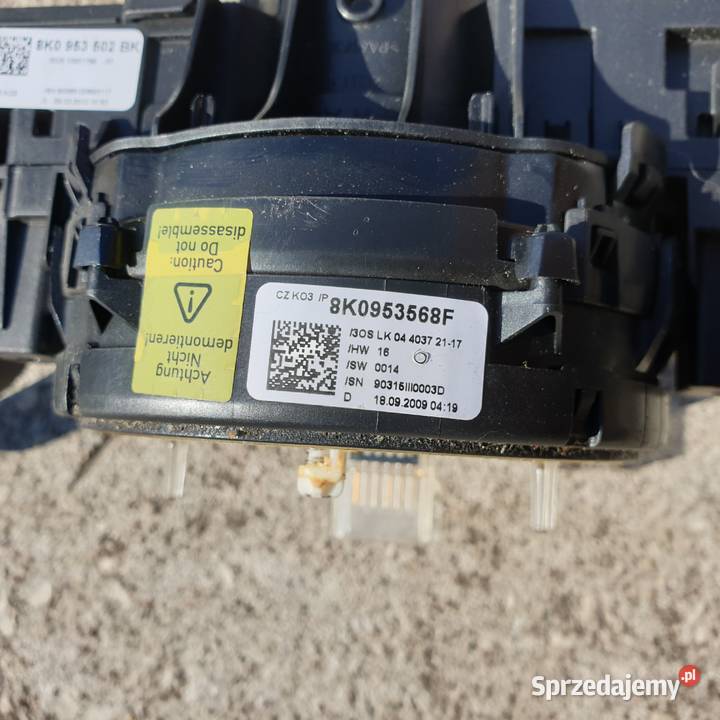 AUDI Q5 8R MANETKI PRZELACZNIKI TASMA AIRBAG Łochowice