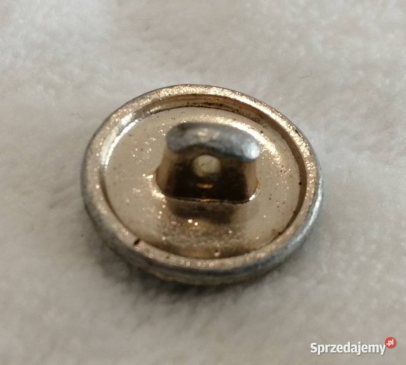 Ozdobny guzik na stopce okrągły 15mm 36 Czeladź