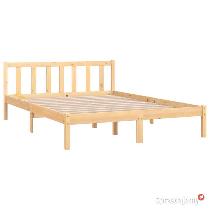 Rama łóżka lite drewno sosnowe 160x200 WM810092 Łóżka Warszawa