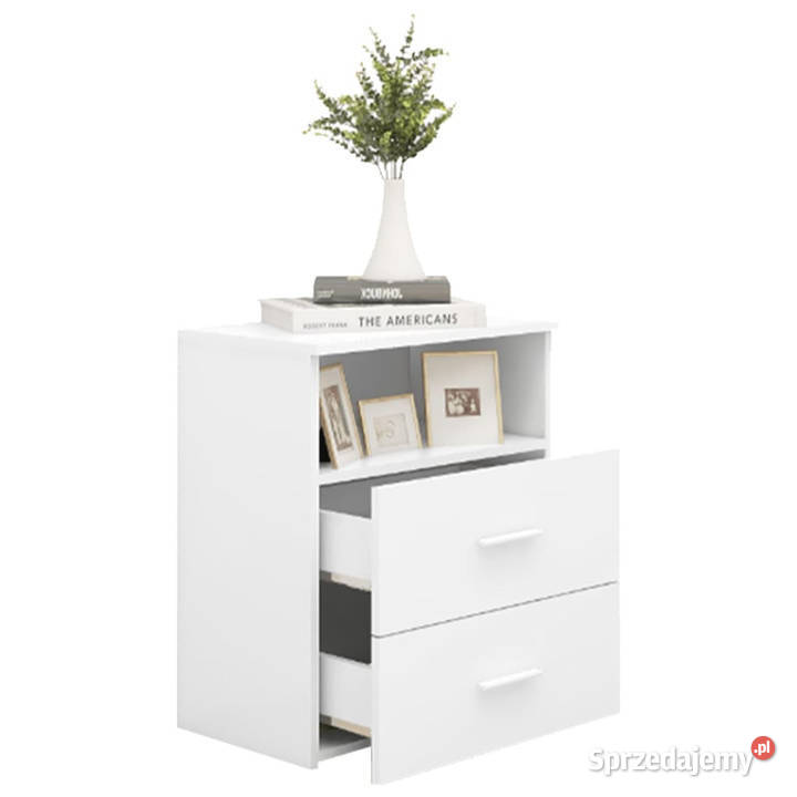 Szafka nocna biała 50x32x60 WM803272 Warszawa