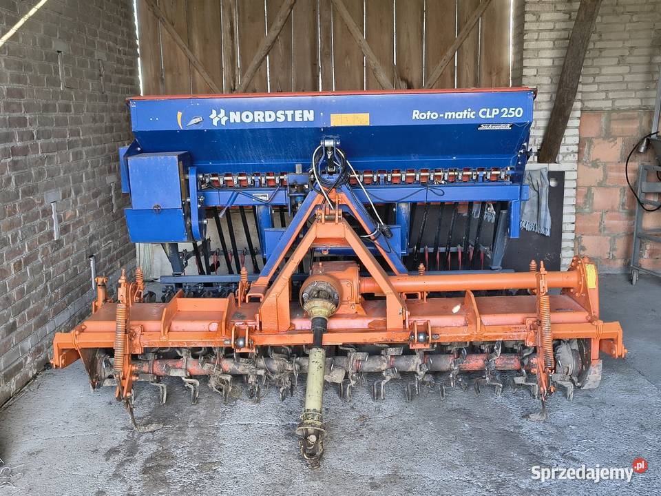 Zestaw uprawowo siewny aktywny 25m Nordsten CLP Agregaty Lublin
