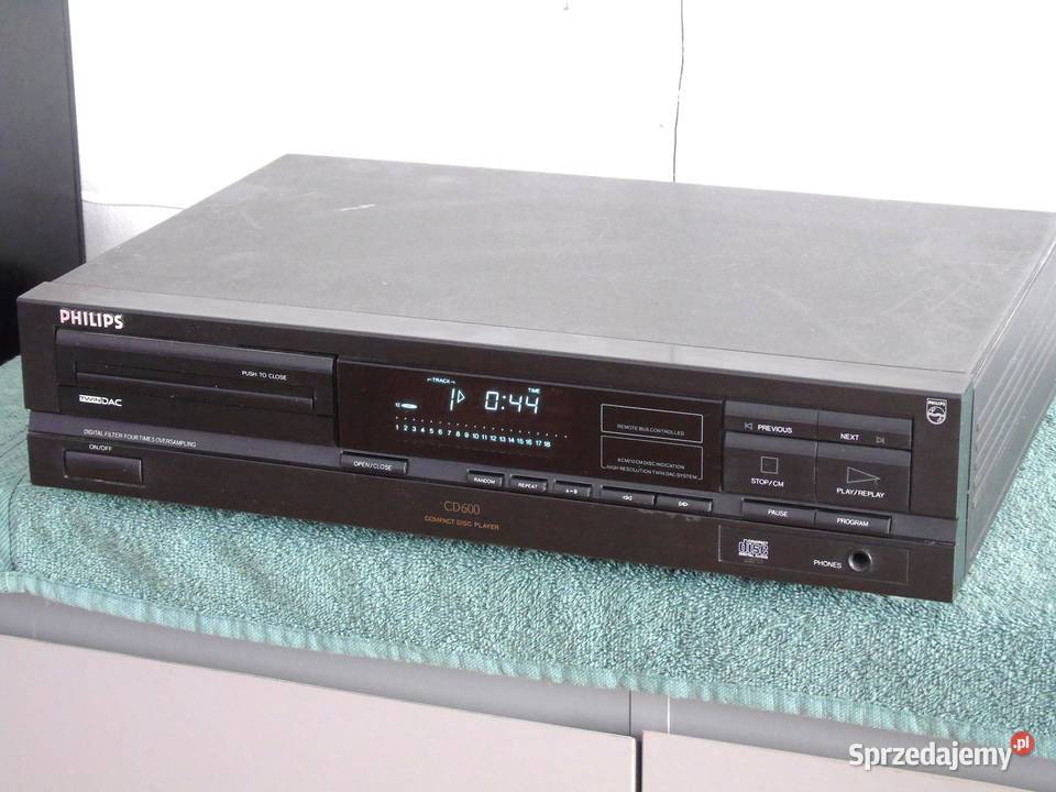 CD Philips CD600 sprawny i ładny WYSYŁKA Odtwarzacze CD i MD