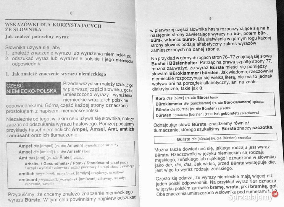 Słownik niemieckipolski polskoniemiecki Valerie Chełm