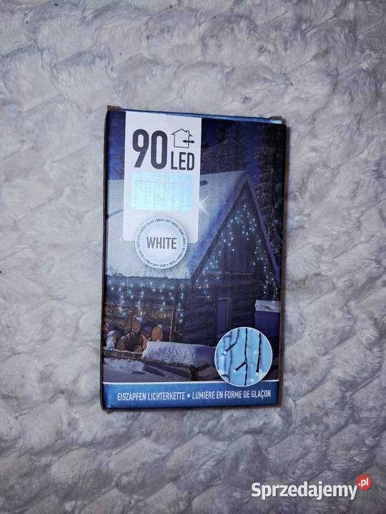 Lampki kurtyna 3m Łódź