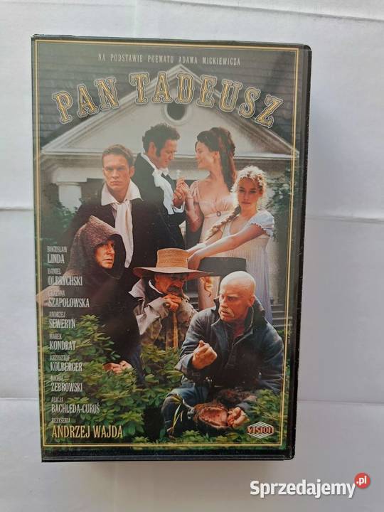 Pan Tadeusz Andrzeja Wajdy Kaseta VHS Gdynia