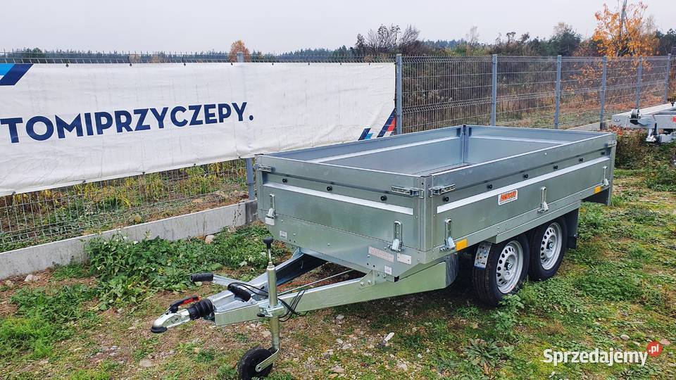 Przyczepka NEPTUN 263x145 przyczepa platforma Piła