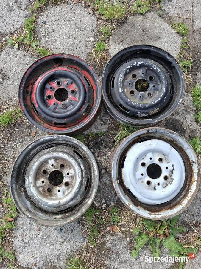 Felgi stalowe Fiat 126p Maluch 12 Średnica 12" Strzelce Opolskie