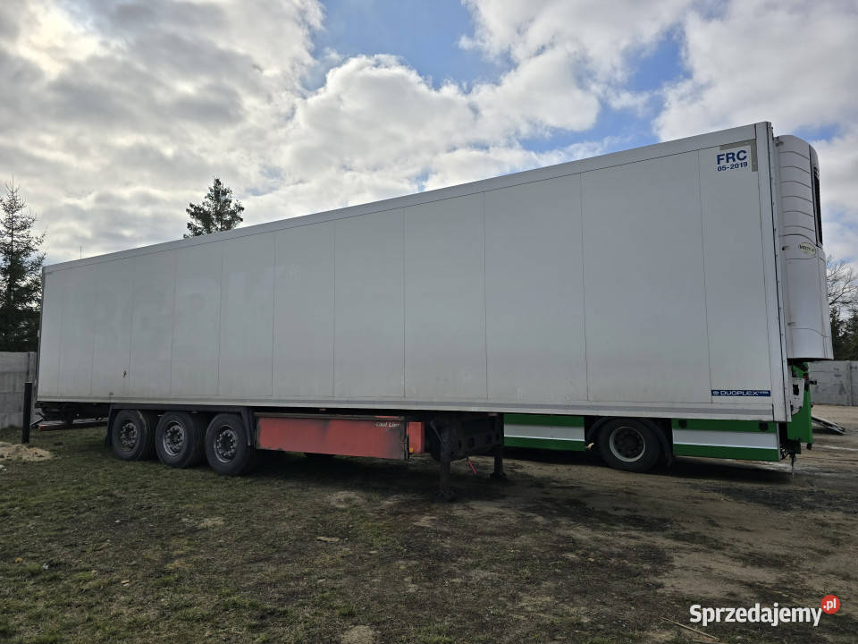 Naczepa chłodnia KRONE SD ładowność 27 111 2013 Dzbądzek