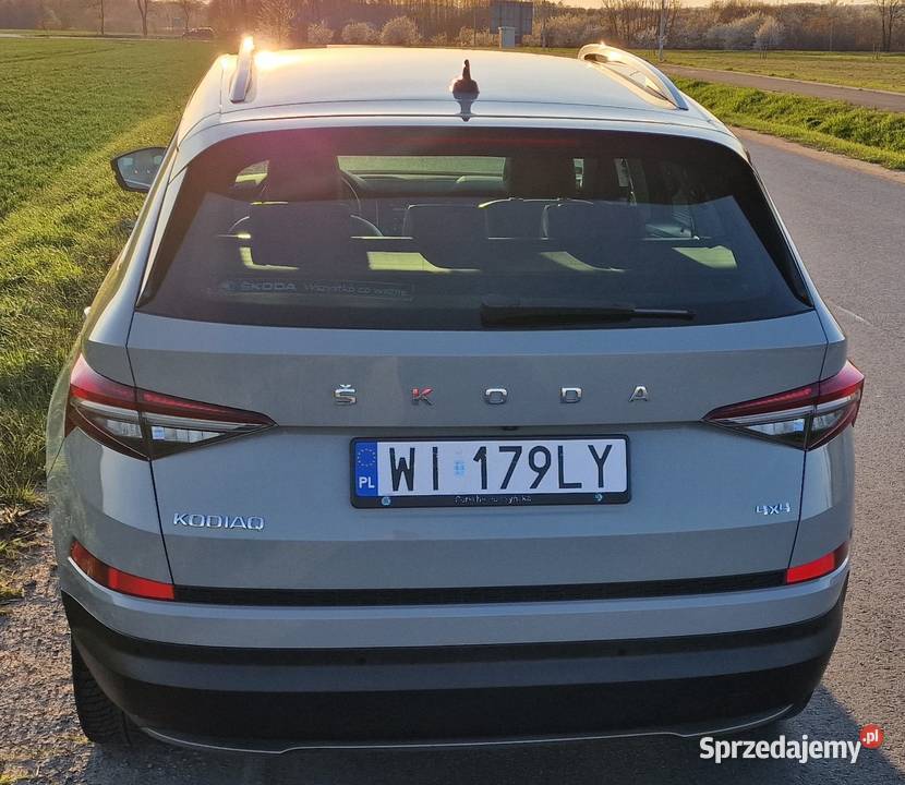 Skoda Kodiaq 20TSI 190 4x4 DSG SPORTLINE Salon elektrochrom. lusterka boczne dolnośląskie sprzedam
