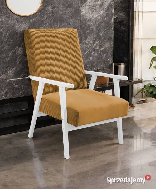 Fotel Tapicerowany Lisek PRL Dostawa 0 Fotele