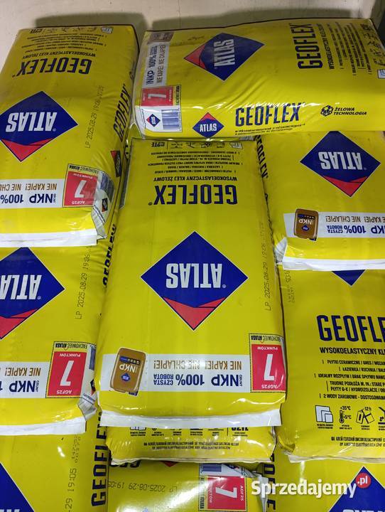 Atlas Geoflex żółty 25 klej do płytek C2TE Rędziny