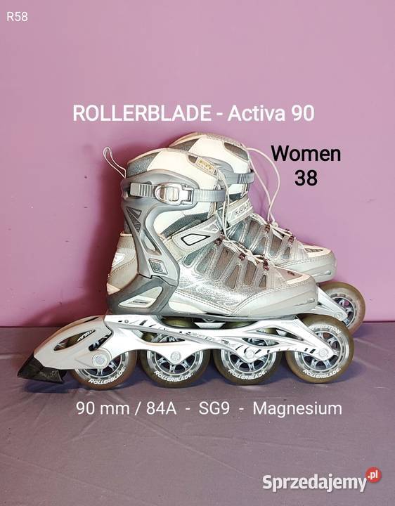 Damskie rolki Rollerblade Activa 90 W rozmiar 38 Jasień sprzedam