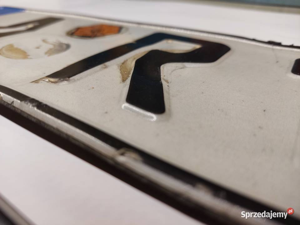 Tablica rejestracyjna Niemcy 2 sztuki AR7734 Antyki, Sztuka, Kolekcje opolskie Głuchołazy