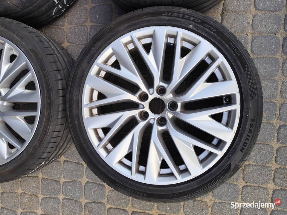 Komplet kół 19 felgi OEM Audi opony atrezzo zsr2