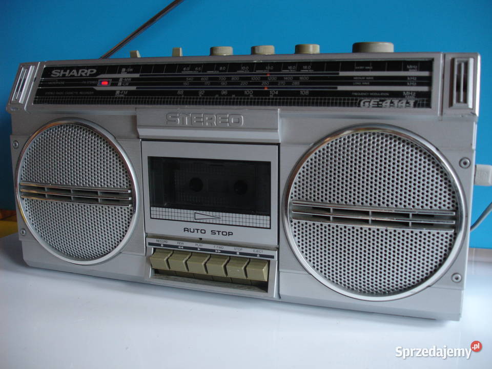 Radiomagnetofon SHARP GF4343 Zielona Góra sprzedam