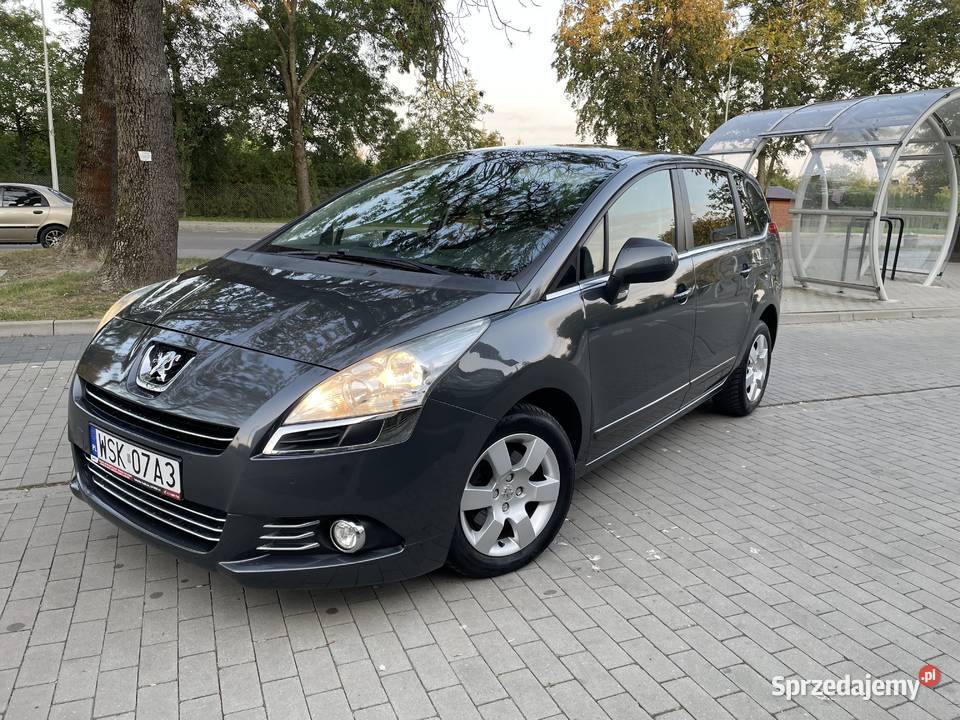 Peugeot 5008 benzyna navi panorama hak pdc Sokołów Podlaski