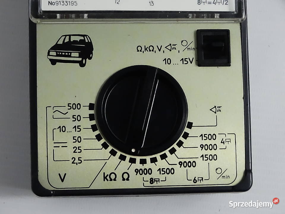 Kultowy Radziecki Multimetr Samochodowy 43102M1 Biłgoraj