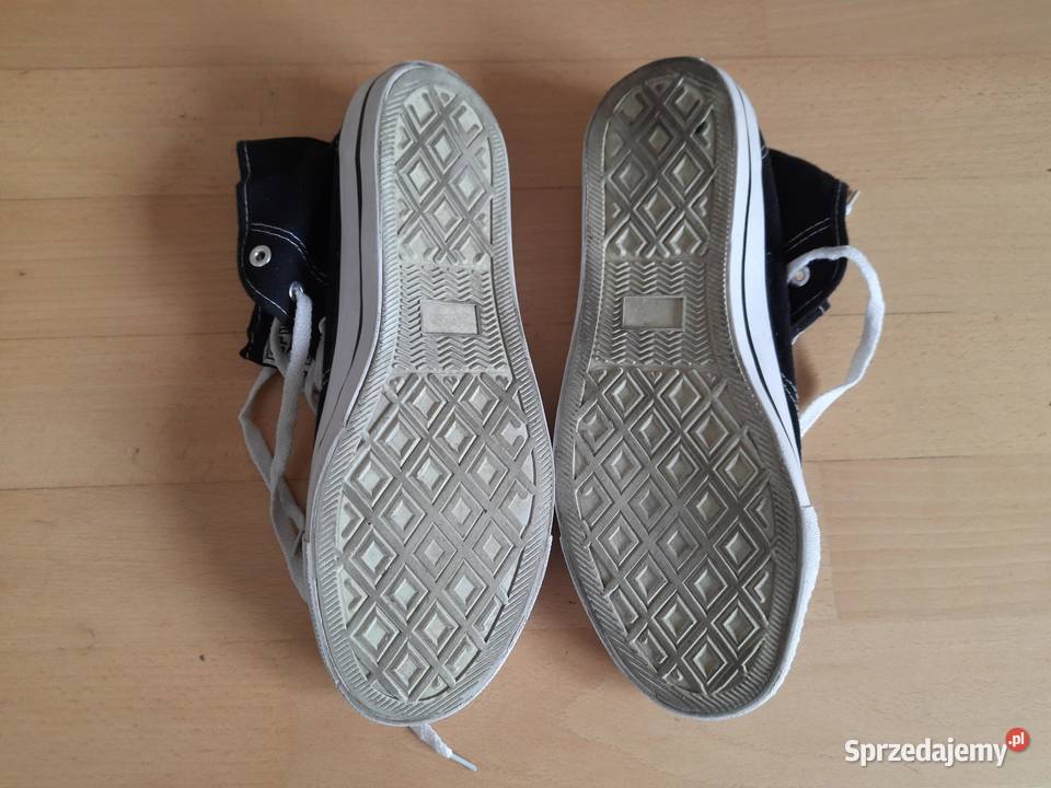 Buty trampki czarne wysokie Sport r 44 42 265 Krotoszyn