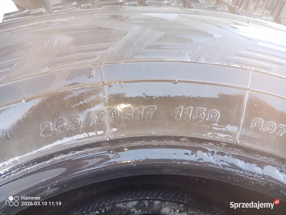 Opony 17cale mazowieckie Lipsko