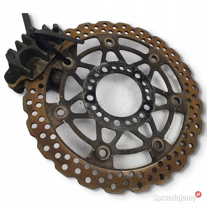 LEWA TARCZA HAMULCOWA ZACISK PRZÓD kawasaki ER6