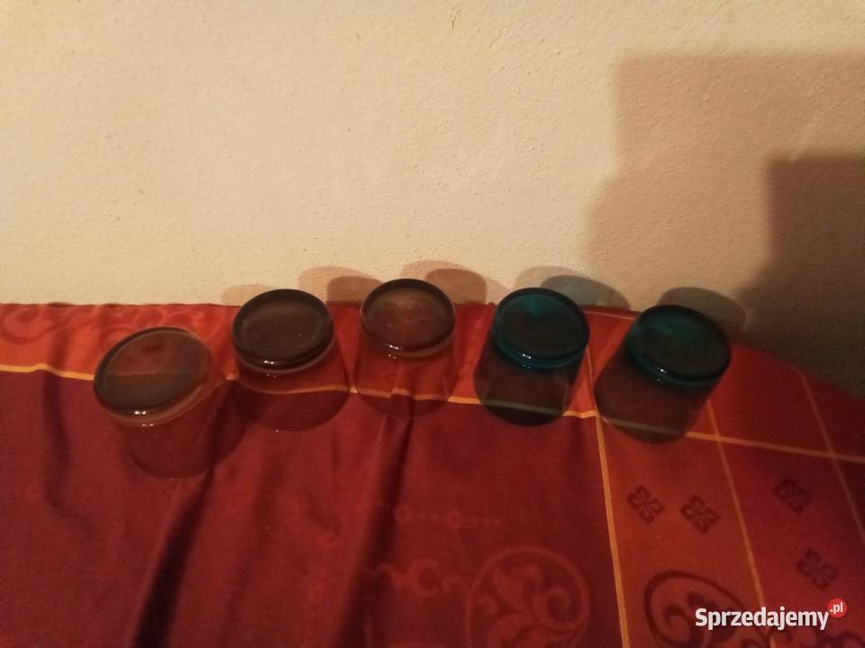 Szklanki lata 60te PRL Warszawa