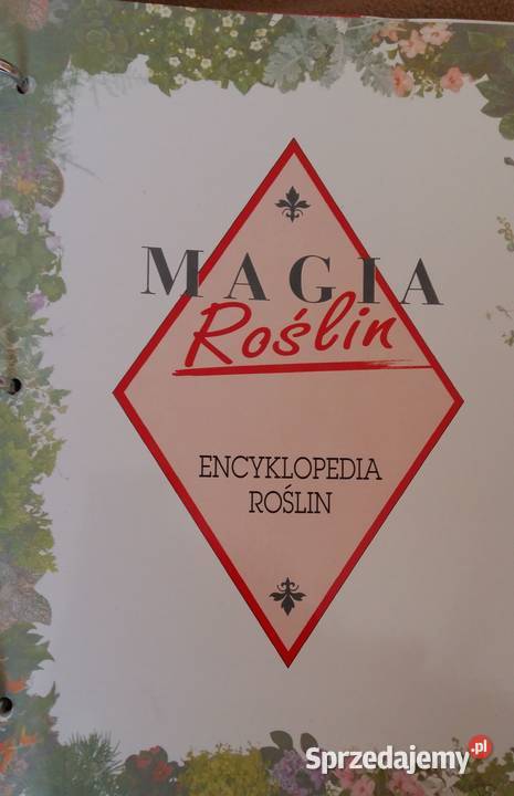 Magia Roślin karty encyklopedia roślin.Segregator