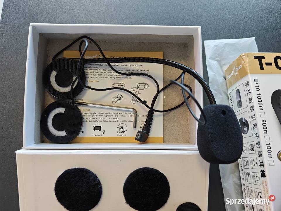 Interkom motocyklowy bluetooth TCOM OS
