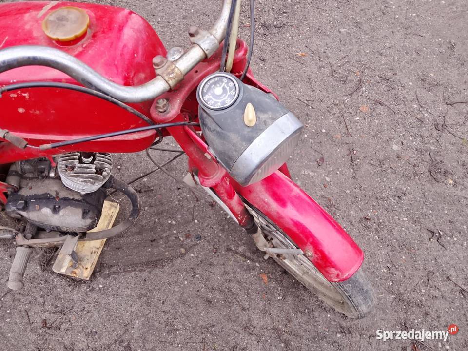 Ogar Romet bez dokumentacji do poprawy Rok produkcji 1987 Motoryzacja opolskie Namysłów