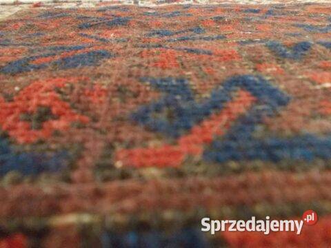 Stary przedwojenny dywan tkany 170 x 90 śląskie