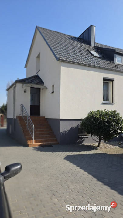 Dom dwulokalowy z dwoma lokalami usługowymi